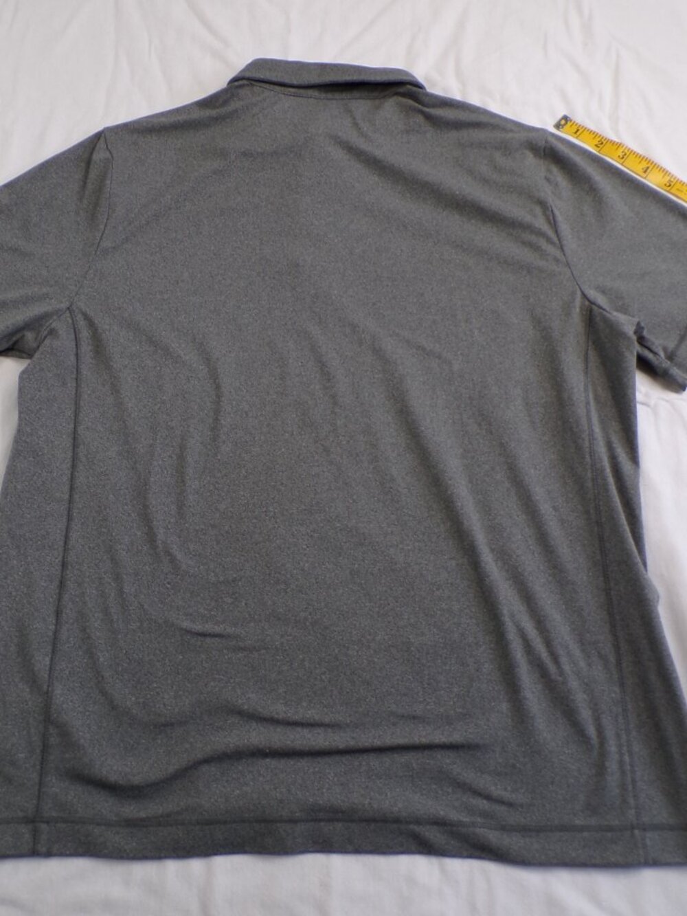 UNTUCKit Polo Shirt Mens Large Gray Performance Stretch Clavidor 31436 Preppy - Picture 2 of 12